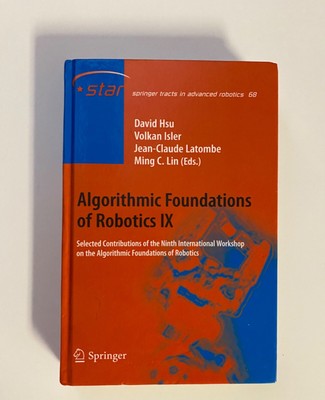 Algorithmic Foundations of robotics ix hsu isler springer robotics book text
