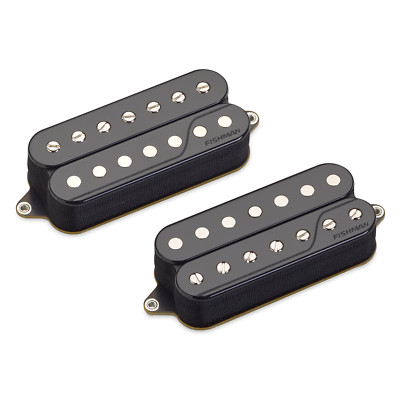 Fishman Fluence Classic 7 Saiten Humbucker Tonabnehmer Set Offener Kern Schwarz PRF-CO7-SB2