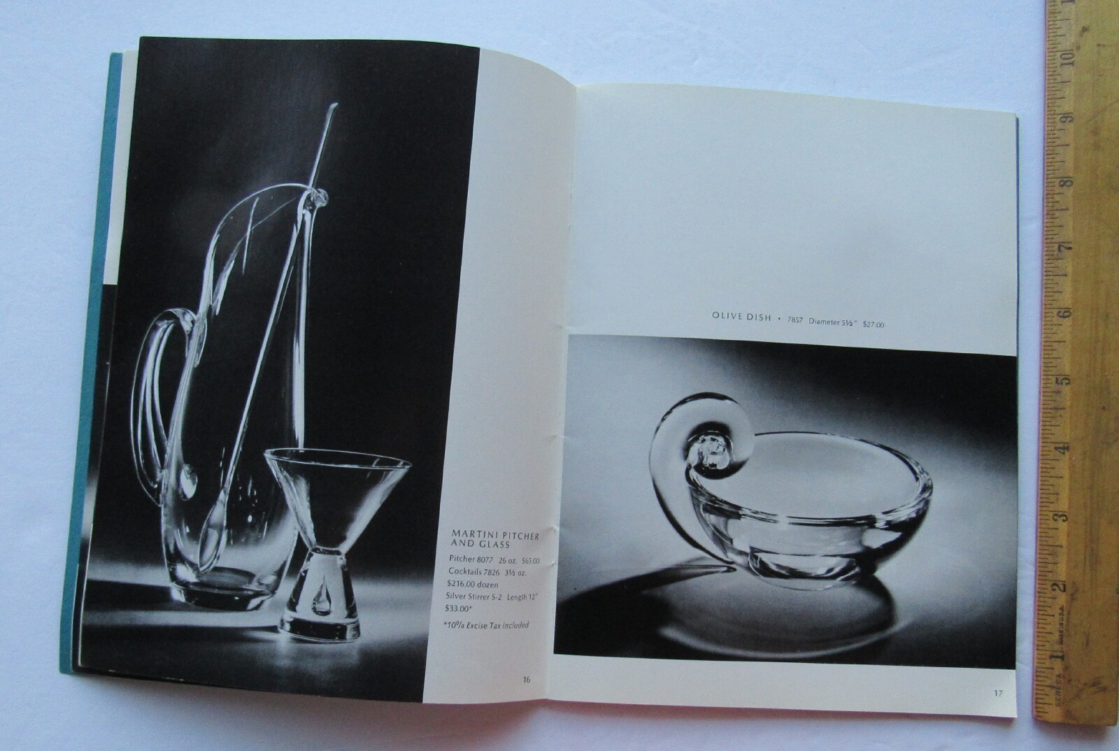 Steuben Glass Catalog Christmas 1964 eBay