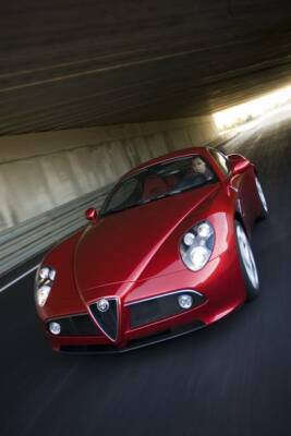 Poster - Alfa Romeo 8C Competizone 2008 Car Photo Imagekind Motorsport