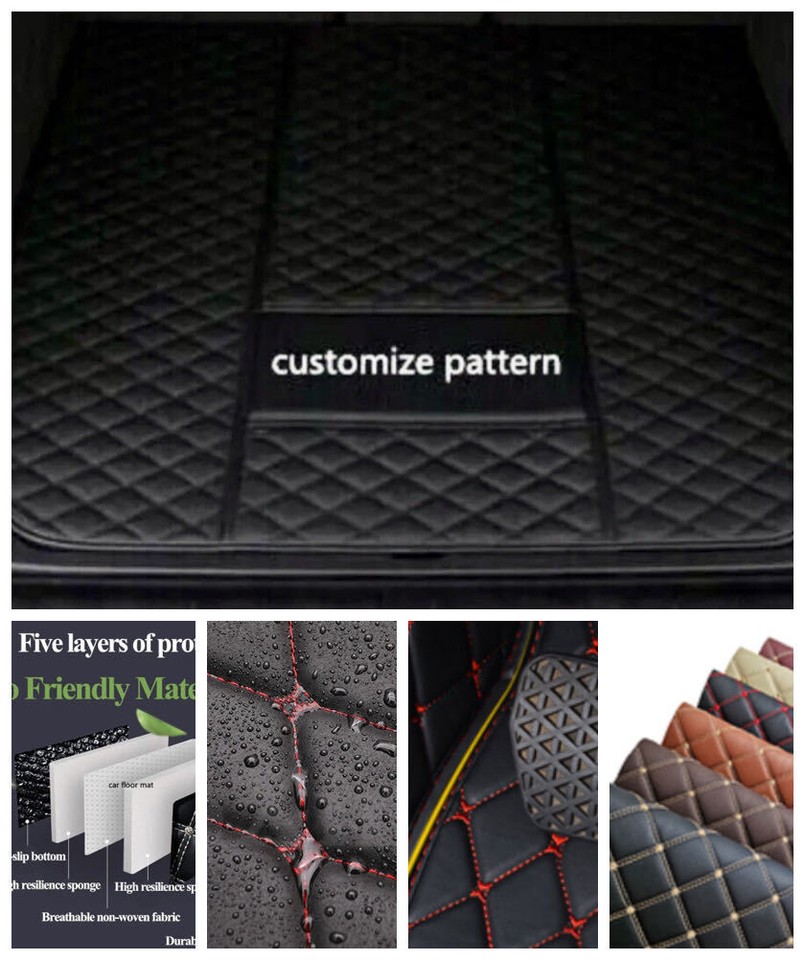 BAWPMAQY Car Trunk Mats Cargo Liners for Volvo XC90
