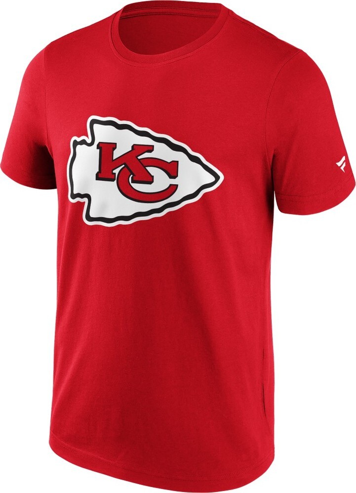 Футболка с основным логотипом Kansas City Chiefs с графическим изображением