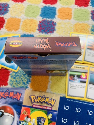 Pokemon TCG Jungle Red Logo Water Blast Theme Deck, Unsealed