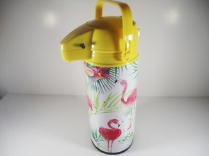 pump action thermos flask