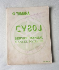 Genuine Yamaha CV80J Scooter Service Manual 14M-28197-70 (1982)