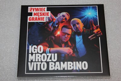 Męskie Granie 2023 2CD Igo, Mrozu i Vito Bambino - MESKIE GRANIE  NEW SEALED