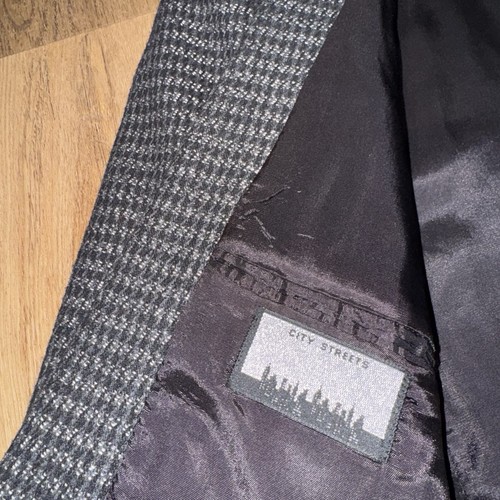 Vintage 80er 90er City Streets Sakko Anzug Blazer Miami Vice Sport Mantel Seide Herren 42 - Bild 14 von 16