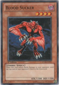 Blood Sucker - STOR-EN093 - Common - 1st Edition x3 - Lightly Played