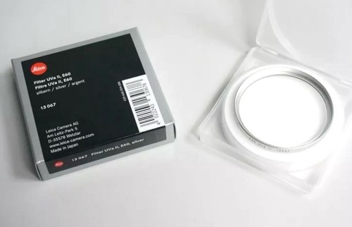 Leica E60 UVA II 60mm Silver Lens Filter 13067 - Picture 2 of 3