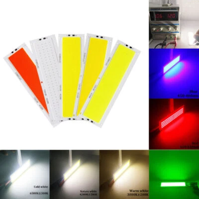 DC12V 14V LED-Birnen-Chip 12W Streifen-Licht-Auto-Panel-Lampe 120*36mm NEU - Bild 1 von 4