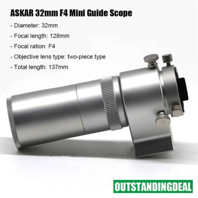 ASKAR 32mm F4 Mini Guide Scope Astronomical Accessory for Deep Space Photography
