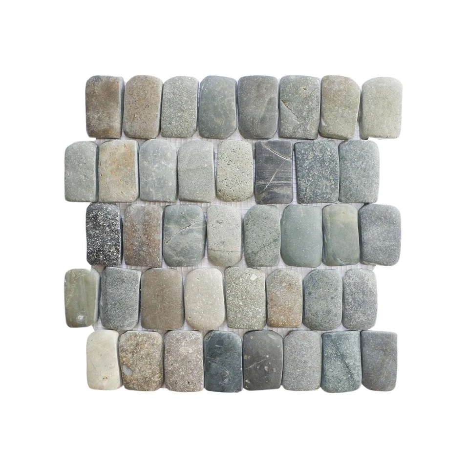 Canine Mix Natural Stone Mosaic Wall & Floor Tile ($17.01/SqFt) - Image 3 of 4