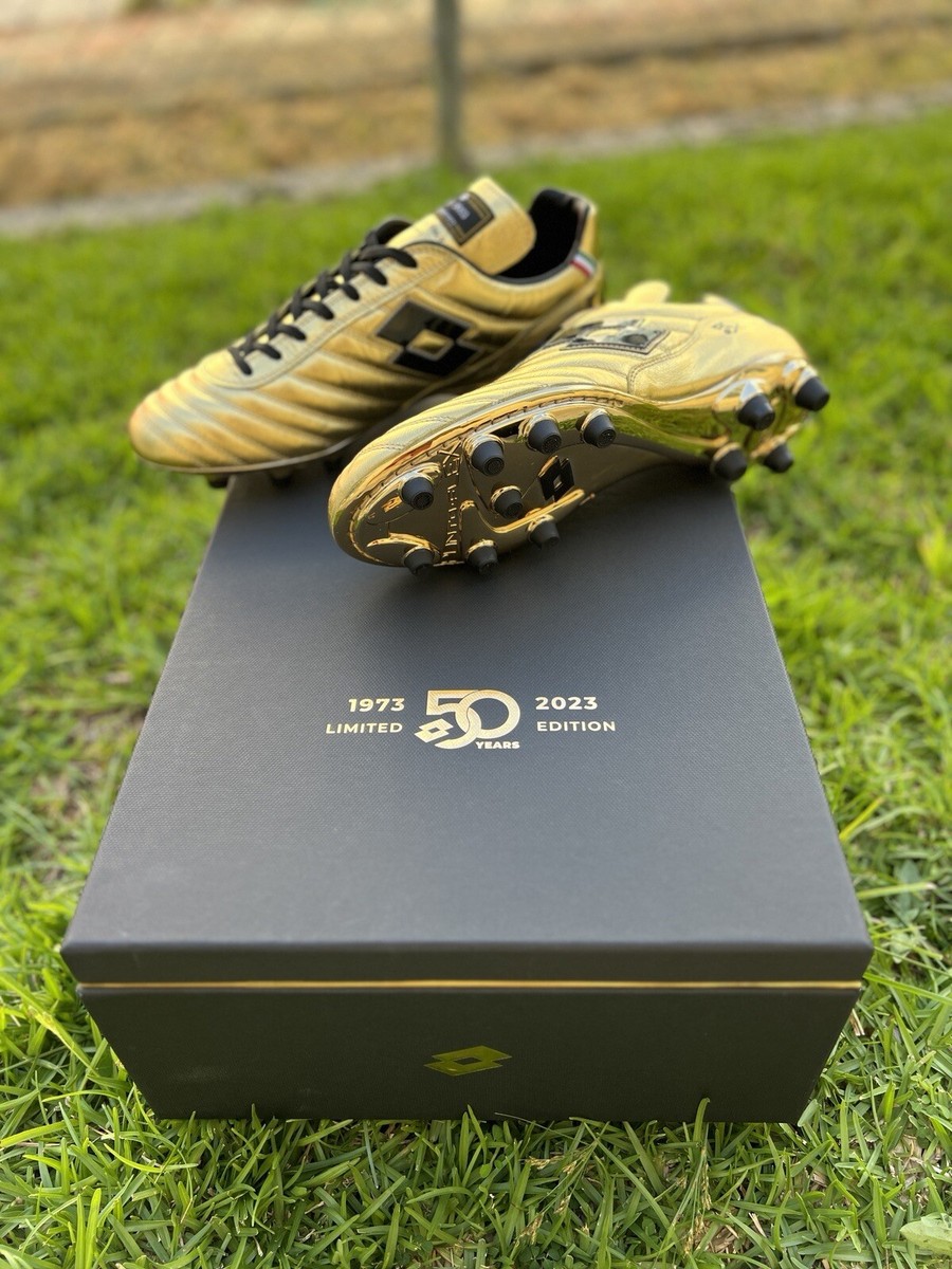 Lotto Stadio OG Gold 50 Years - Size 9.5 US | eBay