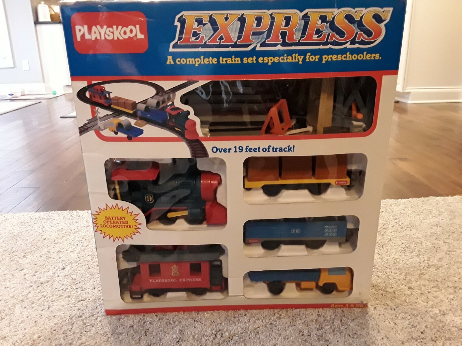 playskool express train set instructions