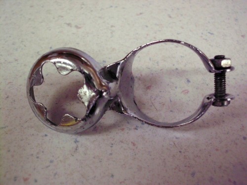 NOS Vintage Zefal Chrome AFA-1 Umbrella Frame Pump Holder, Made in France  - Picture 1 of 5