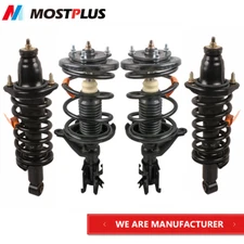Set(4) Complete Shock Struts Assembly For 2001-2005 Honda Civic Front+Rear