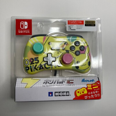 Hori Pad Mini Pokemon Pikachu controller For Nintendo Switch Game Console New JP