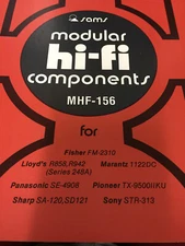 MHF-156 HI-FI SAMS MANUAL FISHER LLOYD'S MARANTZ PANASONIC PIONEER SHARP NOS