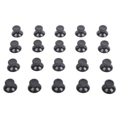MEK-MOTOO NEW 30 Pcs Black Thumbsticks Analog Sticks Rocker Cap for Xbox one Controller