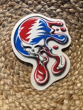 Grateful Dead sticker Decal Show Rare Vinyl 90s Vtg Art 6  Window Bumper Concert