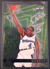 1997-98 Hoops Chris Webber #8CB Chairman of the Boards Wizards