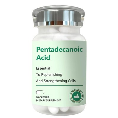 Pentadecanoic Acid, Pentadecanoic Acid Formula Supplement, Sourced from High-...