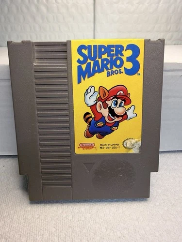 Super Mario Bros. 3 NES Nintendo Entertainment System Vintage Game 1985 Tested