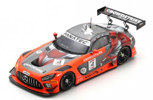 Mercedes-AMG GT3 Evo #4 Spark miniature résine détails aérodynamiques Spa 2024