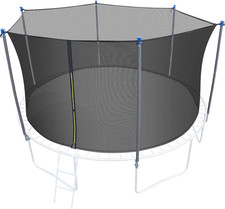 10/12/14/16FT Trampoline Replacement Enclosure Net with Universal Trampoline Rep