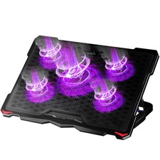 AICHESON Laptop Cooling Pad for 15.6 to 17.3 Inches PC Notebooks, 5 Fans Comp...