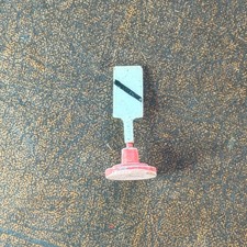 Vintage Dinky John Hill Co JoHillCo Britains Railway or Road Sign