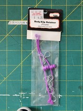 DU-BRO Body-Klip Retainer Purple No. 2250 Made In USA New In Package Vintage RC