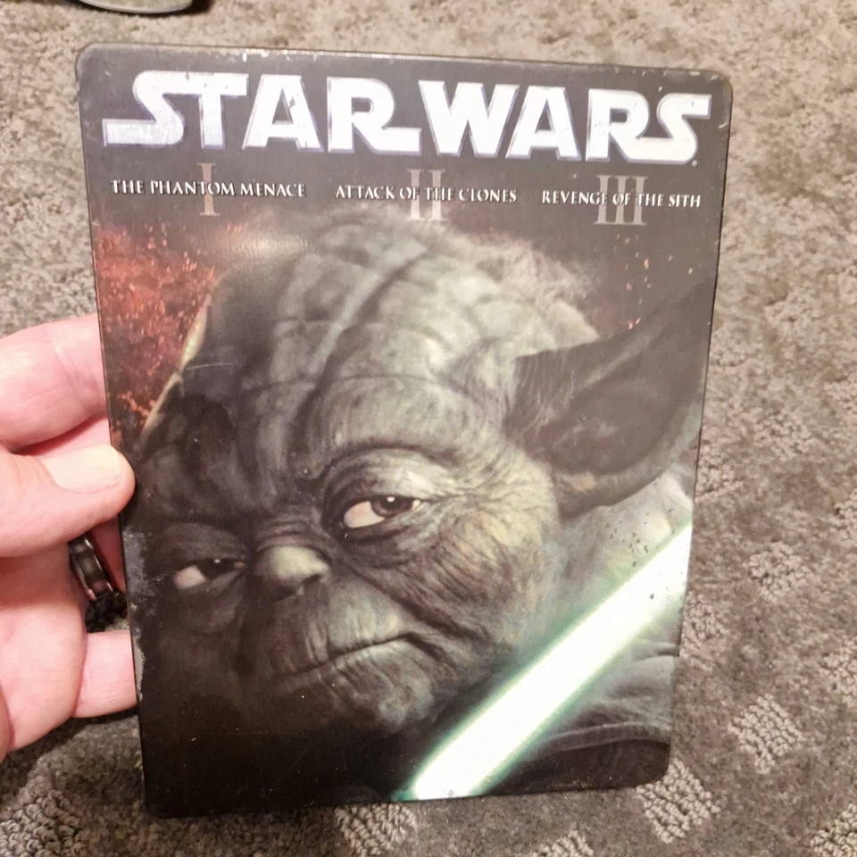Star Wars : Prequel Trilogy Blu-ray Ltd Edition Steelbook Pre-owned Acceptable - image 4 of 4