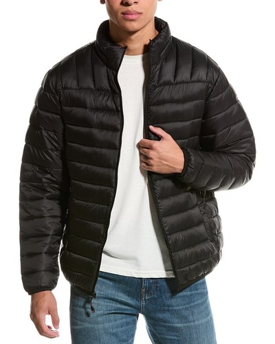 Hawke & Co. Rail Quilted Packable Jacket Herren Schwarz S