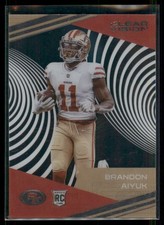 2020 Panini Chronicles Brandon Aiyuk Clear Vision Rookies #CV-16 San Francisco