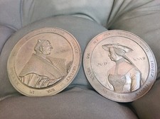 Medaillons Sebastian Ligsalcz und Frau
