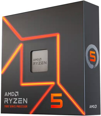AMD - Ryzen 5 7600X 6-Core - 12-Thread 4.7GHz (5.3 GHz Max Boost) Socket AM5 ...