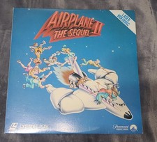 Laserdisc LD AIRPLANE II 2 THE SEQUEL COMEDY EXTENDED PLAY TESTED WORKS