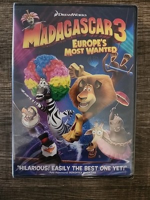 *BRAND NEW* Madagascar 3: Europe's Most Wanted (DVD) Ben Stiller Chris Rock
