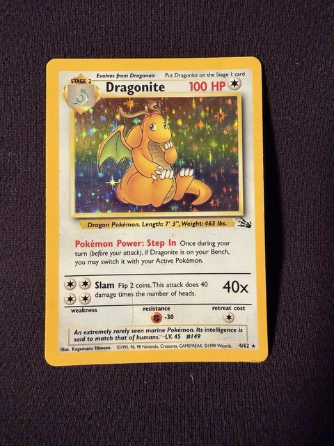 Dragonite #4 (Fossil (1999))