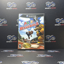 Mario Superstar Baseball Nintendo GameCube CIB Refurbished Tested Free Shipping