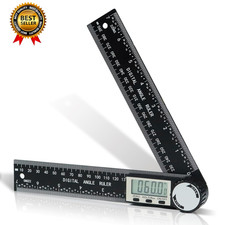 Third Generation Protractor Angle Finder, Digital Angle Ruler with 7Inch/200Mm,