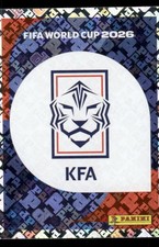 2026 USA Fifa World Cup Panini Sticker FOIL BADGE Korea Republic KOR1