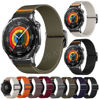 Nylon Loop Strap Band For Samsung Galaxy Watch 3 4 5 6 Classic 7 FE 40/44/45mm