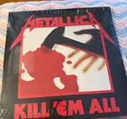 Metallica Kill 'Em All vinyl Lp Record