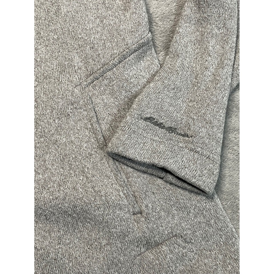 Maglione donna Eddie Bauer in pile blu con zip taglia XXL