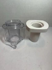 Black & Decker FP2500 Food Processor Replacement Parts Clear Chute & Pusher