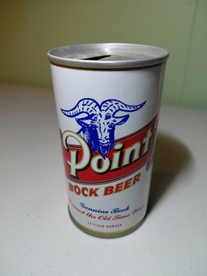 Point Bock Pull Tab Beer Can 12 oz Breweriana Collectible US