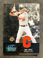 2005 Leaf Century Collection Javy Lopez Game Used Worn Jersey Relic /250 Rare