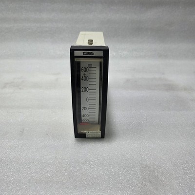 TSURUGA TME-152 ANALOG PANEL METER   4-20MA DC INPUT, 0-600 MM SCALE INDICATOR